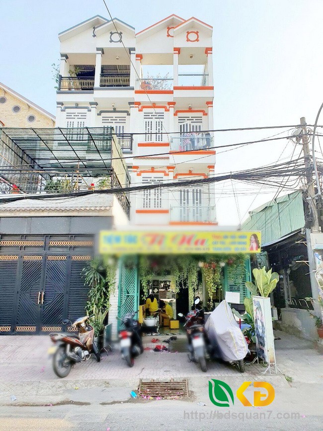 Bán nhà 2 mặt tiền đường Dương Cát Lợi Huyện Nhà Bè.